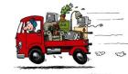 Nur bei uns sie zahlen 2 mann mit LKW 3 Std nur 100 00 Euro.