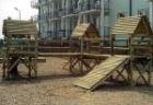 Holz-Spielplätze Drei Türme