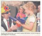 Weihnachtsmann zaubershow clownerie kinderspass und mäusezirkus luftballonmo