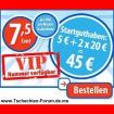 Der günstigste Prepaid-Handy-Tarif - Euro 45 Startguthaben