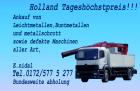 Schrottankauf zu fairen Preisen. Kostenlose Schrottabholung- Altmetallabholung