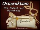 Osteraktion Gutscheine 10 Rabatt