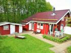 Urlaub mit Hund Ferienhäuser Mia und Mara mit Sauna und Kamin von Privat