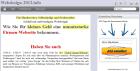 Schluß mit aufwendigem Webdesign