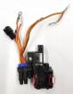 Hochvoltstecker 600V der Hauptbatterie mit Beschädigung der Karosserie Tesla Mod