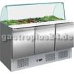 Saladette 1365 x 700 x 1375 mm Glasaufsatz Artikel-Nr. S903-CG