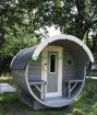 Fasssauna Saunafass Gartensauna Schlaffass Campingfass Saunapod Campingpod