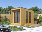 Modernes Gartenhaus Heimbüro Büro Gartenbüro 3x4m